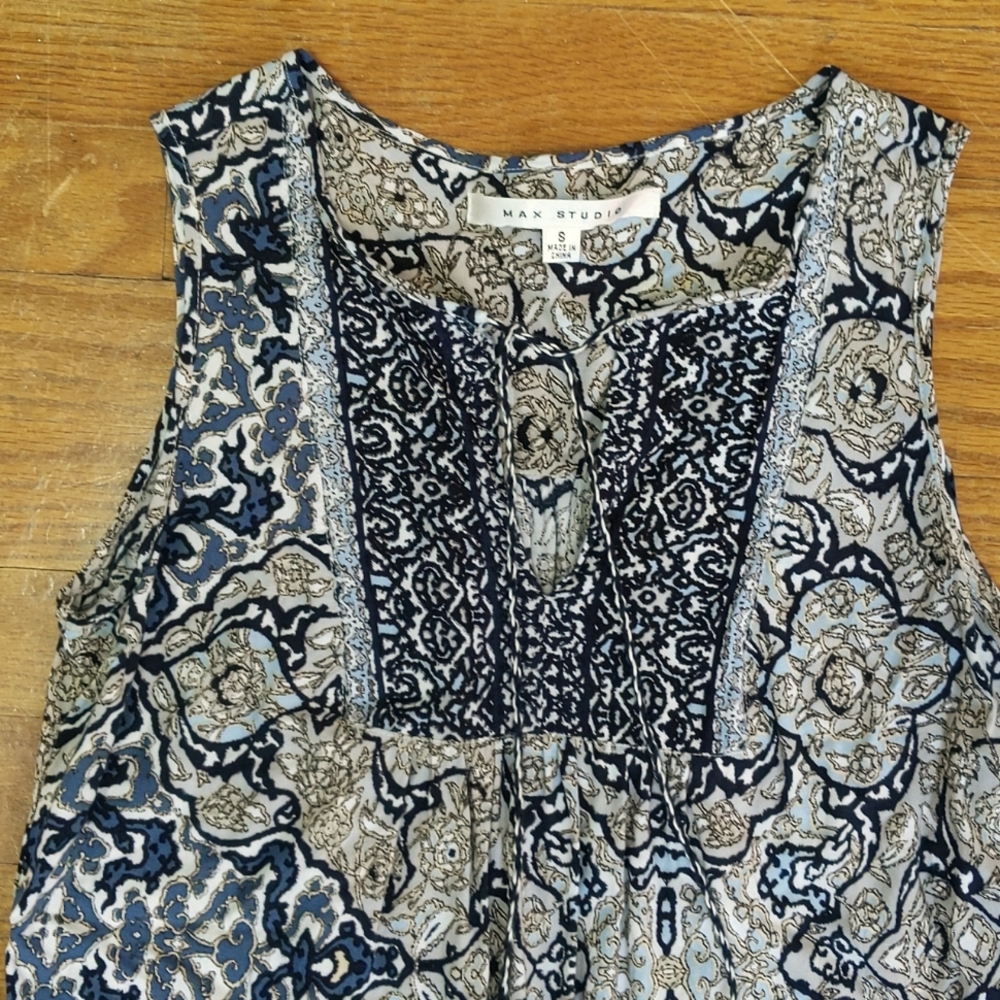 Max Studio sleeveless tunic